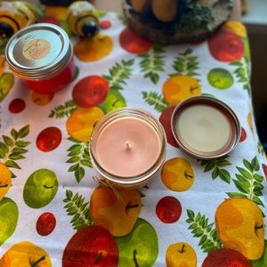 Handmade Orange Candle